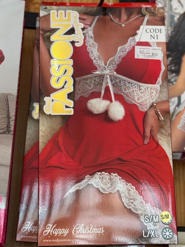 Kadın Gecelik Yılbaşı Kostüm